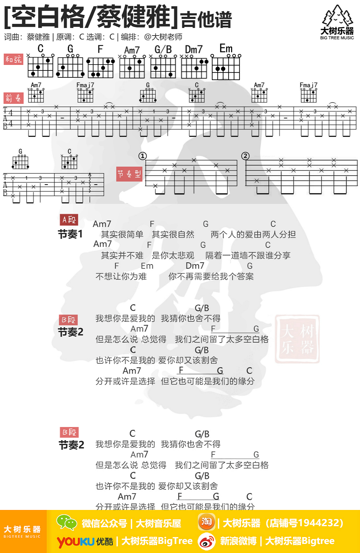 空白格(大树乐器-大树音乐)吉他谱(图片谱,弹唱,伴奏,大树乐器)_蔡健雅(Tanya Chua)_模板_meitu_3_meitu_2.jpg