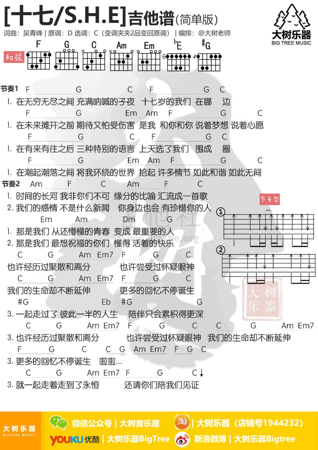 十七(大树乐器-大树音乐)吉他谱(图片谱,弹唱,伴奏)_S.H.E(she;女朋友)_模板_meitu_3_meitu_1.jpg