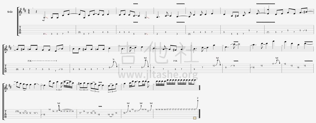 诱惑吉他谱(图片谱,solo,电吉他)_Glay_DtlDaKzU4AALZNZ.jpg