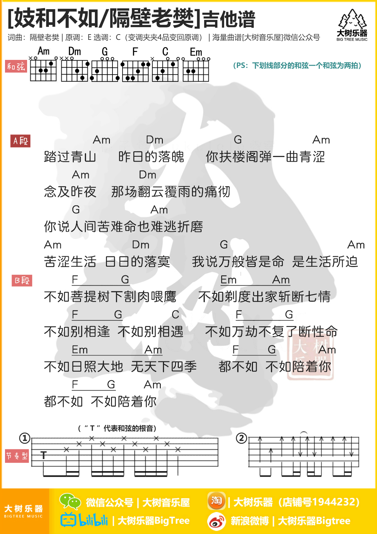 姬和不如吉他谱(图片谱,弹唱,大树乐器,大树音乐屋)_隔壁老樊(樊凯杰)_模板_meitu_3_meitu_2_meitu_2.jpg