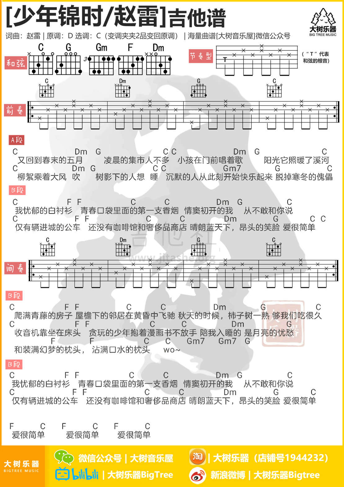 少年锦时吉他谱(图片谱,弹唱,大树乐器,大树音乐屋)_赵雷(雷子)_模板_meitu_3_meitu_2_meitu_2.jpg