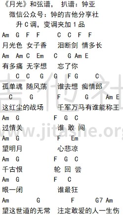 打印:秦时明月主题曲 - 月光吉他谱_动漫游戏(ACG)_月光和弦谱1.jpg