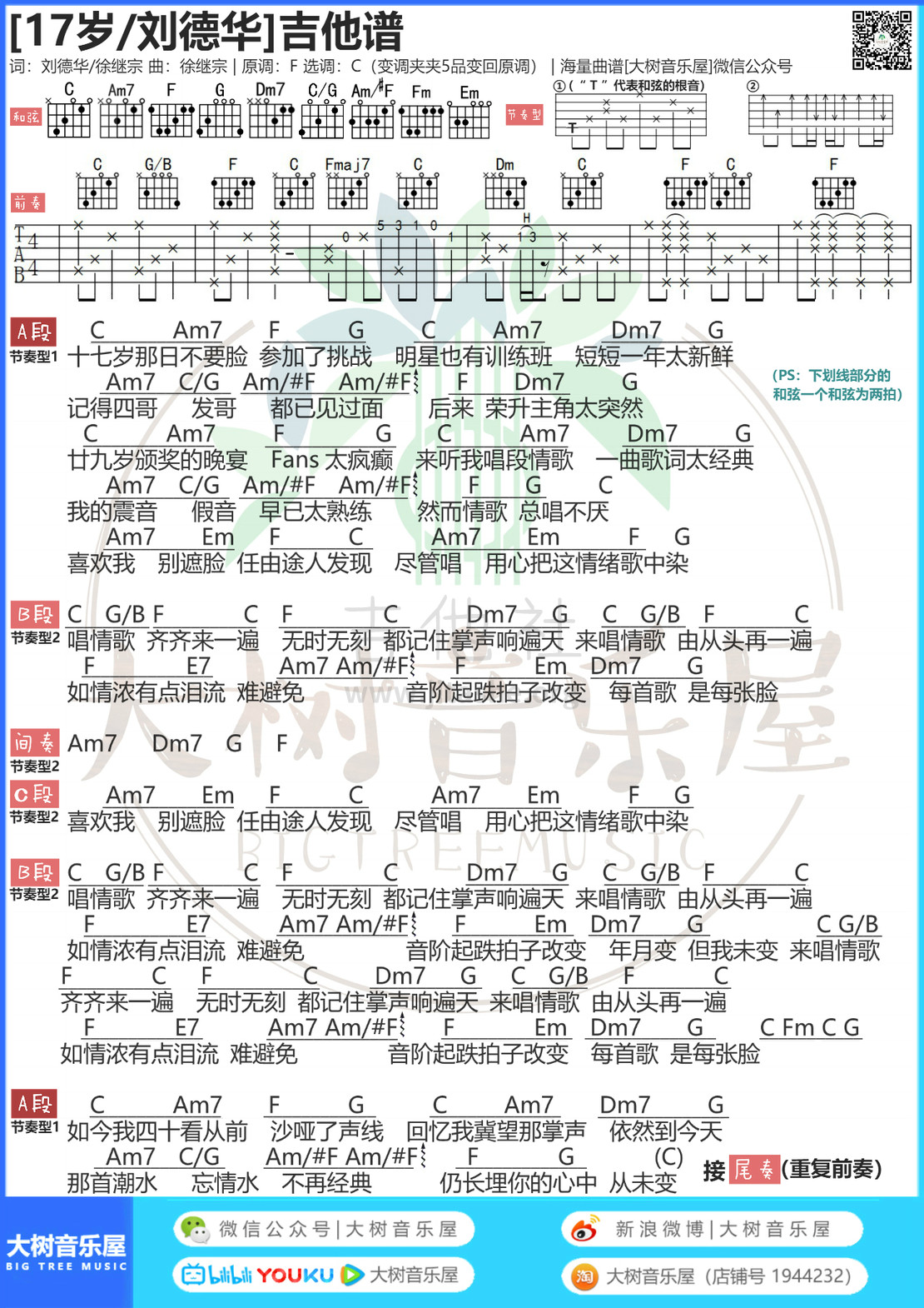 17岁（大树音乐屋）吉他谱(图片谱,弹唱,C调,和弦)_刘德华(Andy Lau)_模板_meitu_3_meitu_9_meitu_1_meitu_1.jpg