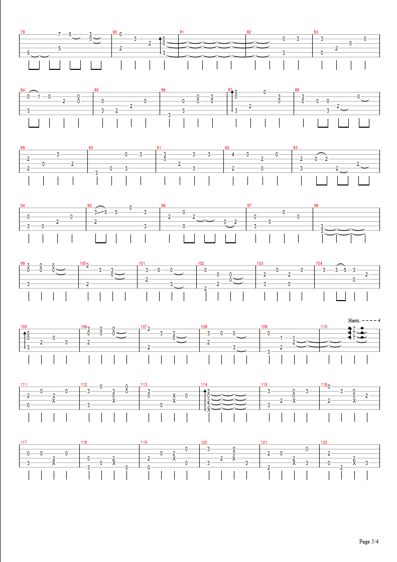 如果当时吉他谱(图片谱,指弹)_许嵩(Vae)_如果当时 - page 3.bmp