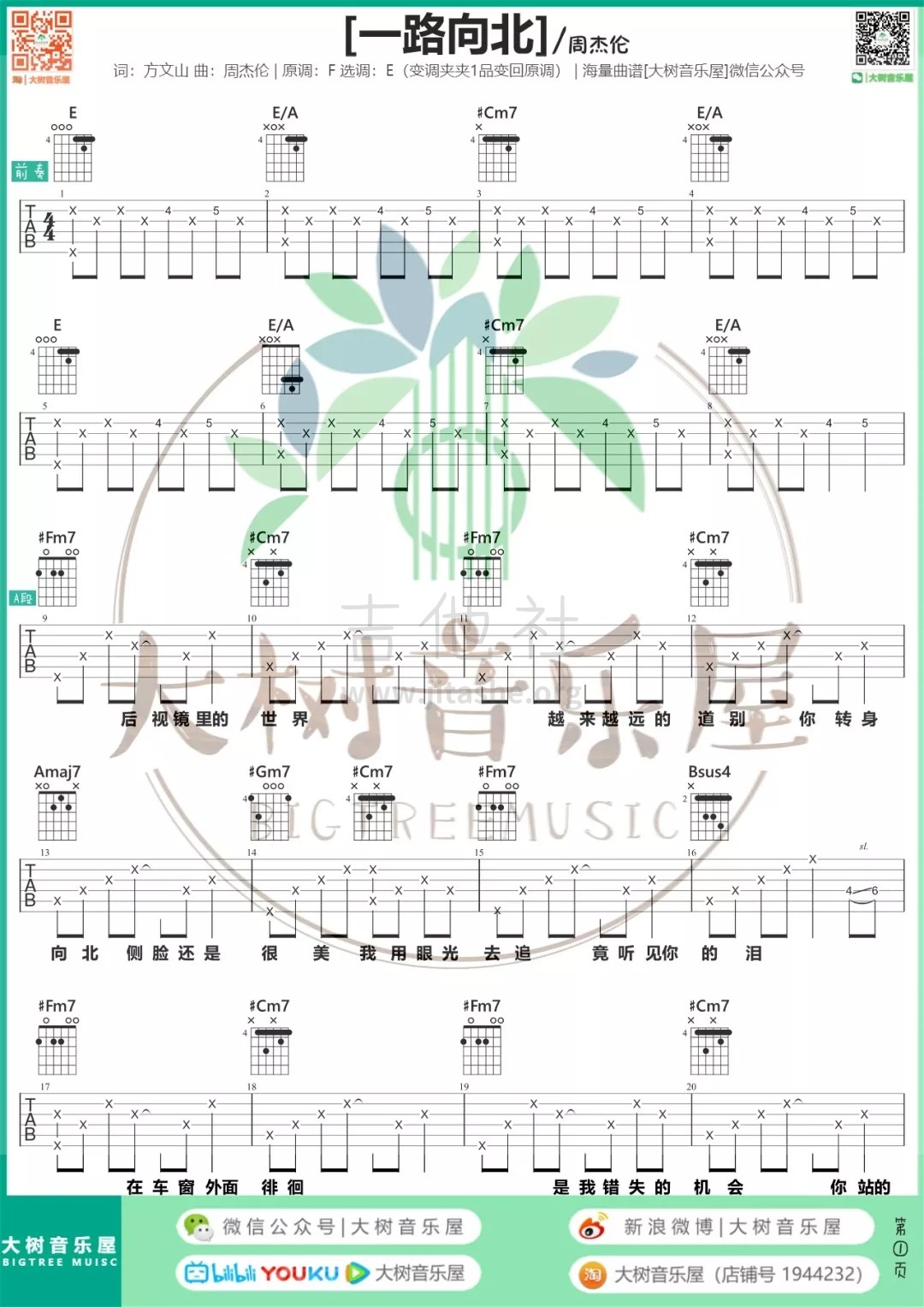 打印:一路向北（大树音乐屋）吉他谱_周杰伦(Jay Chou)_11.webp.jpg