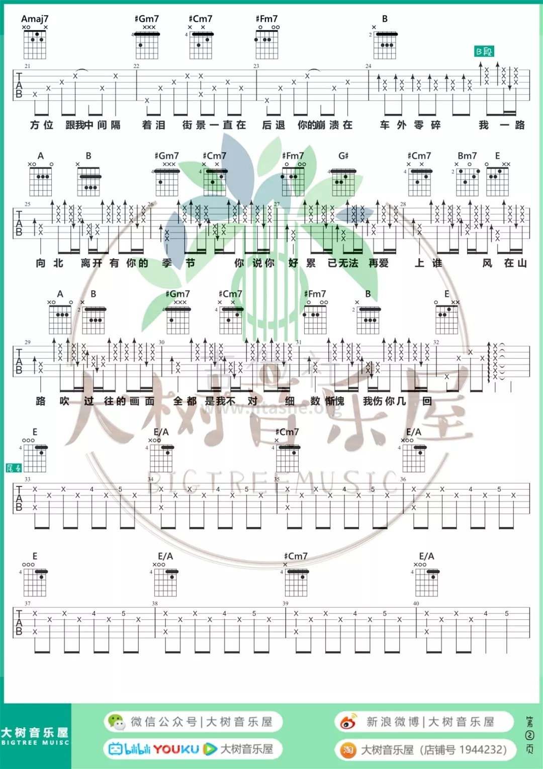 打印:一路向北（大树音乐屋）吉他谱_周杰伦(Jay Chou)_12.webp.jpg