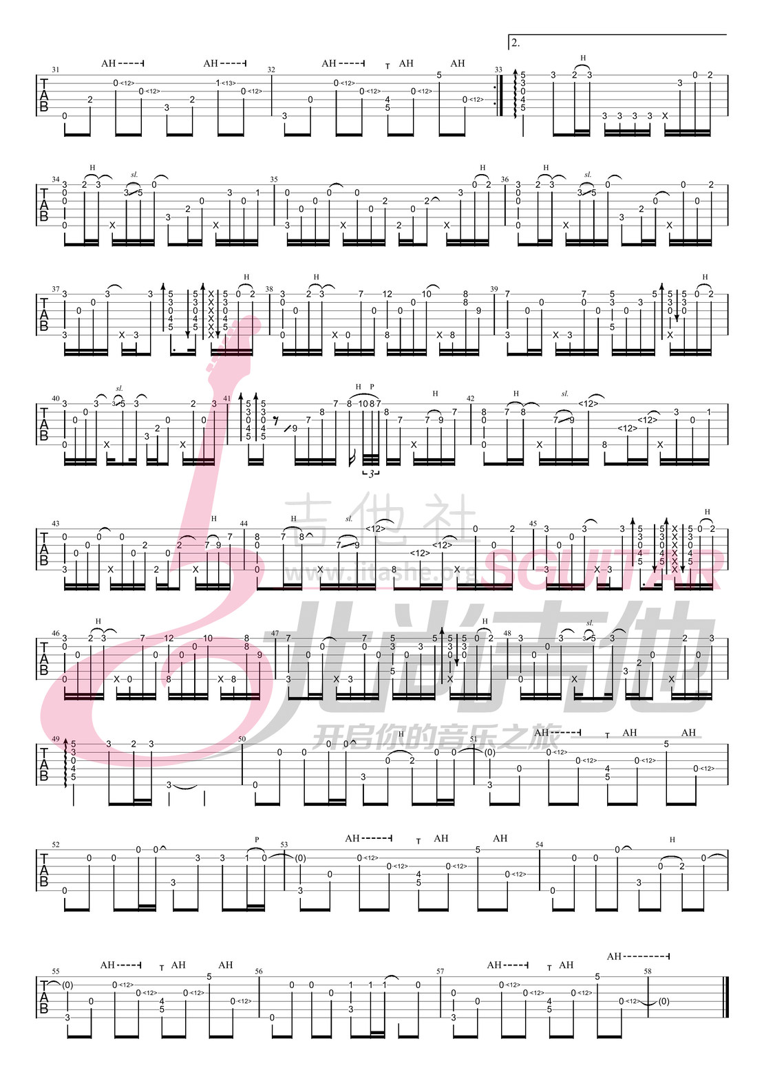 平凡之路（北尚吉他）吉他谱(图片谱,指弹)_朴树_平凡之路 指弹 网络  (2).jpg