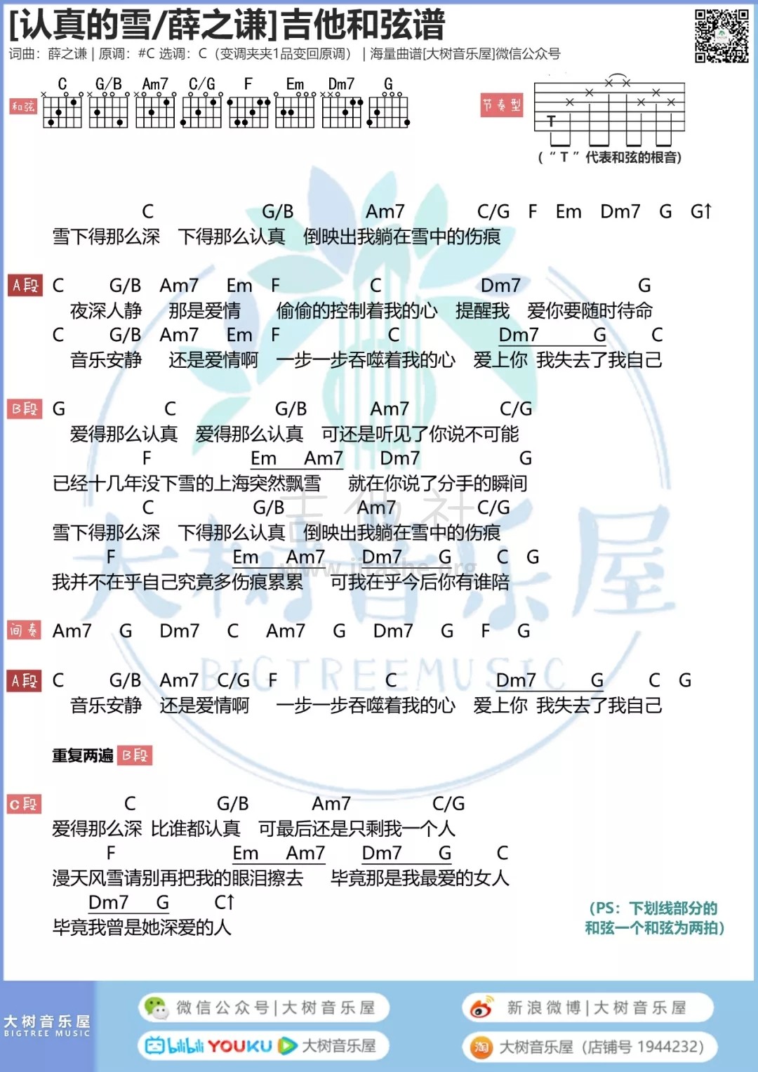 认真的雪(大树音乐屋)吉他谱(图片谱,弹唱)_薛之谦_1.webp.jpg