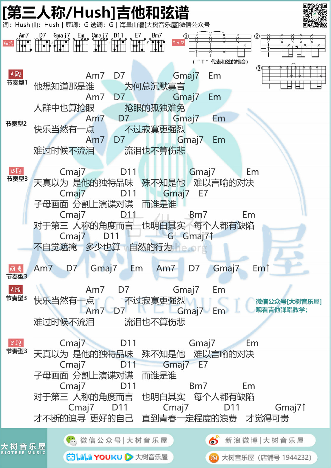 第三人称（ 大树音乐屋）吉他谱(图片谱,弹唱)_HUSH(陈何许)_模板_meitu_7_meitu_1.jpg