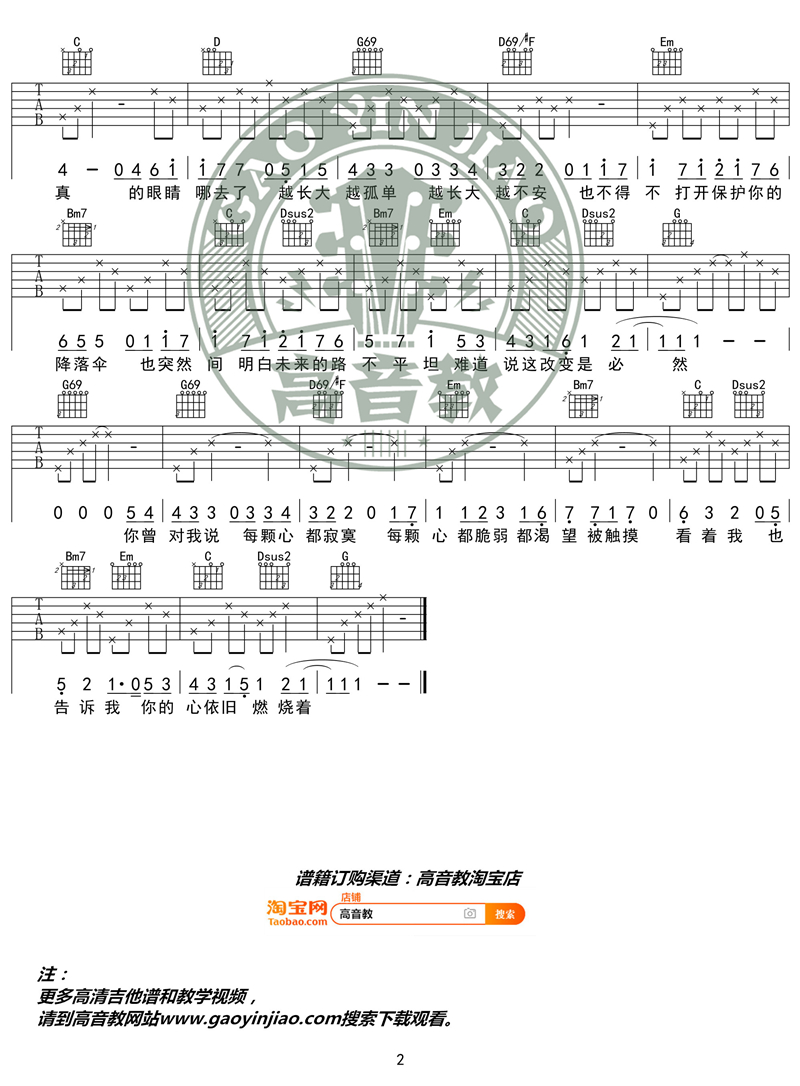 越长大越孤单（G调入门版 高音教编配 猴哥吉他教学）吉他谱(图片谱,弹唱)_牛奶咖啡(牛奶@咖啡;KiKi+格非;Milk@Coffee)_《越长大越孤单》G调入门版02_副本.jpg