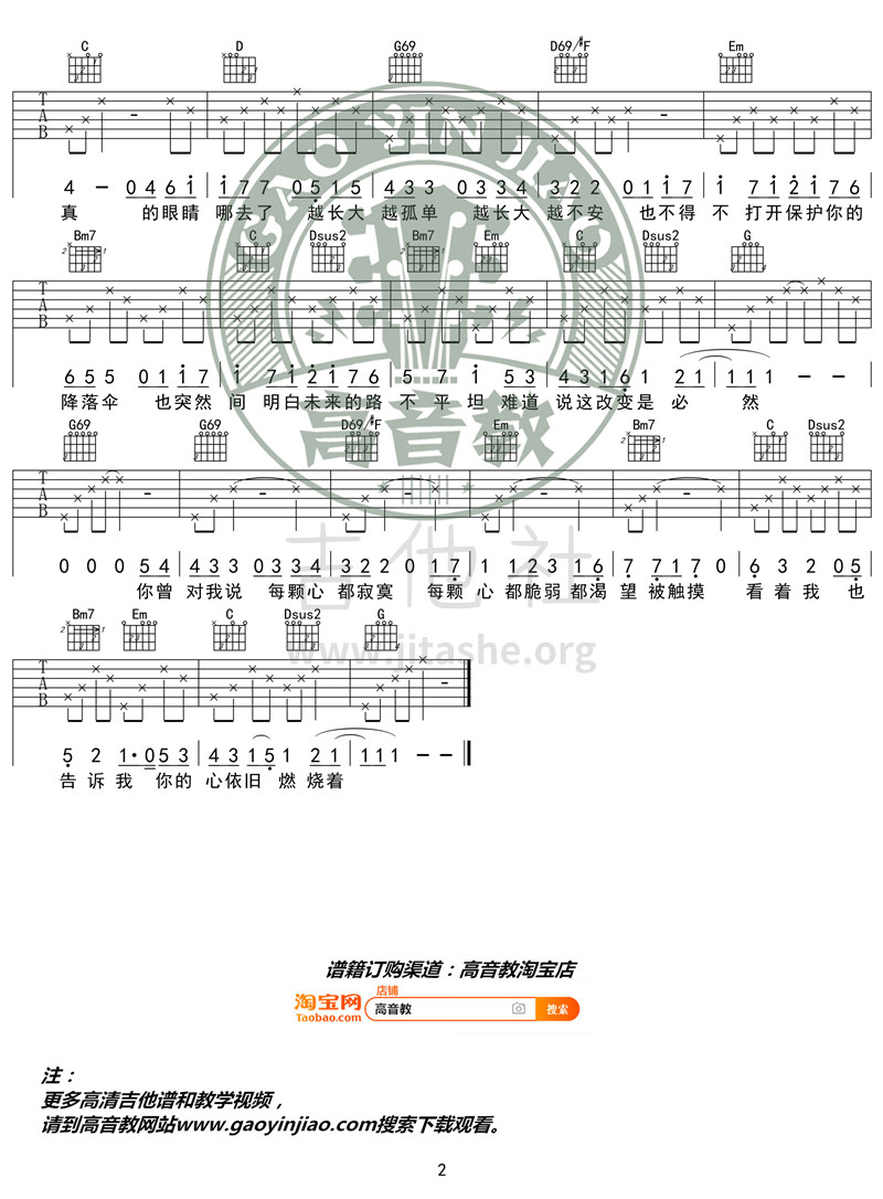 打印:越长大越孤单（G调入门版 高音教编配 猴哥吉他教学）吉他谱_牛奶咖啡(牛奶@咖啡;KiKi+格非;Milk@Coffee)_《越长大越孤单》G调入门版02_副本.jpg