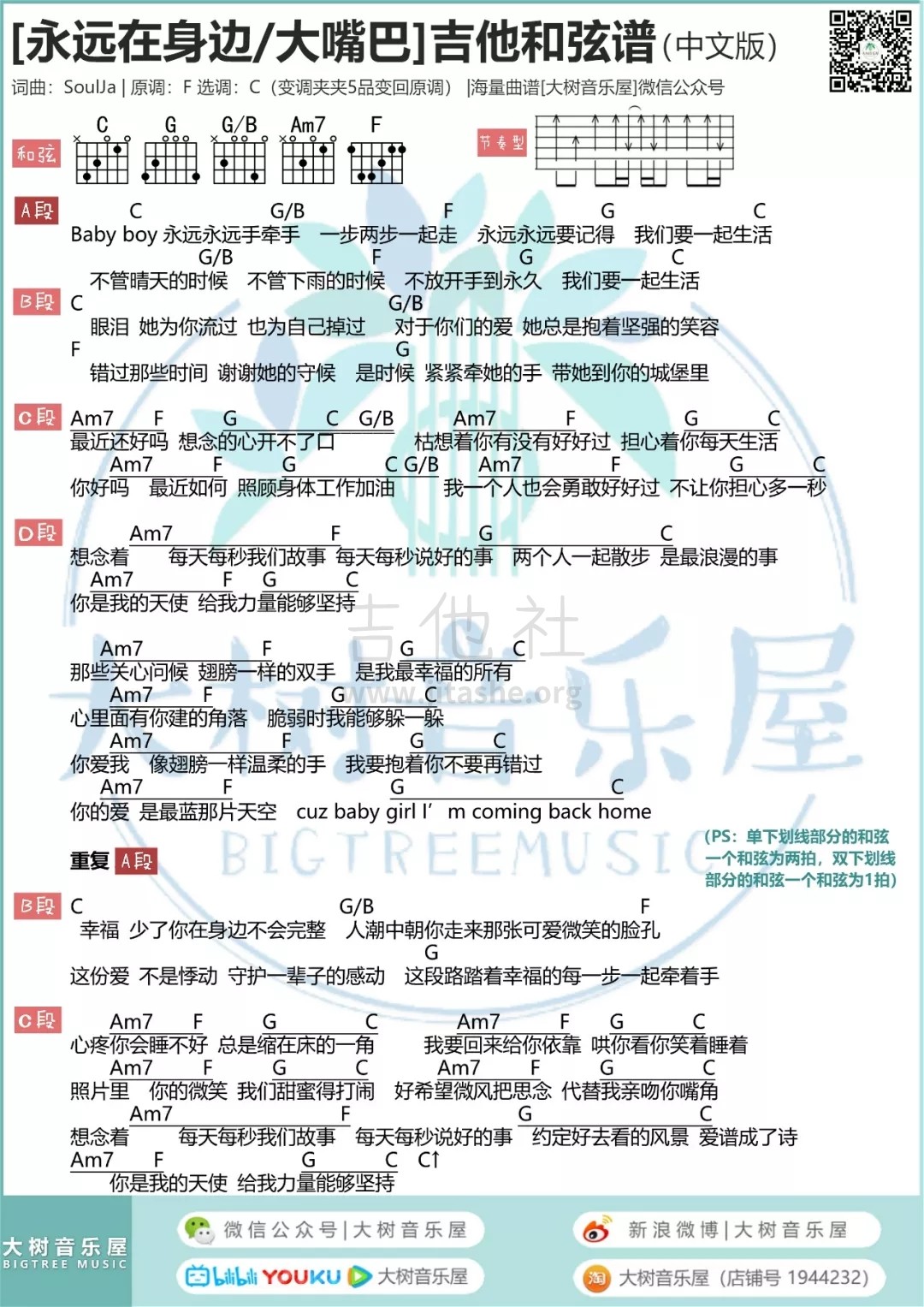 永远在身边（大树音乐屋）吉他谱(图片谱,弹唱)_大嘴巴(Da Mouth)_2.webp.jpg
