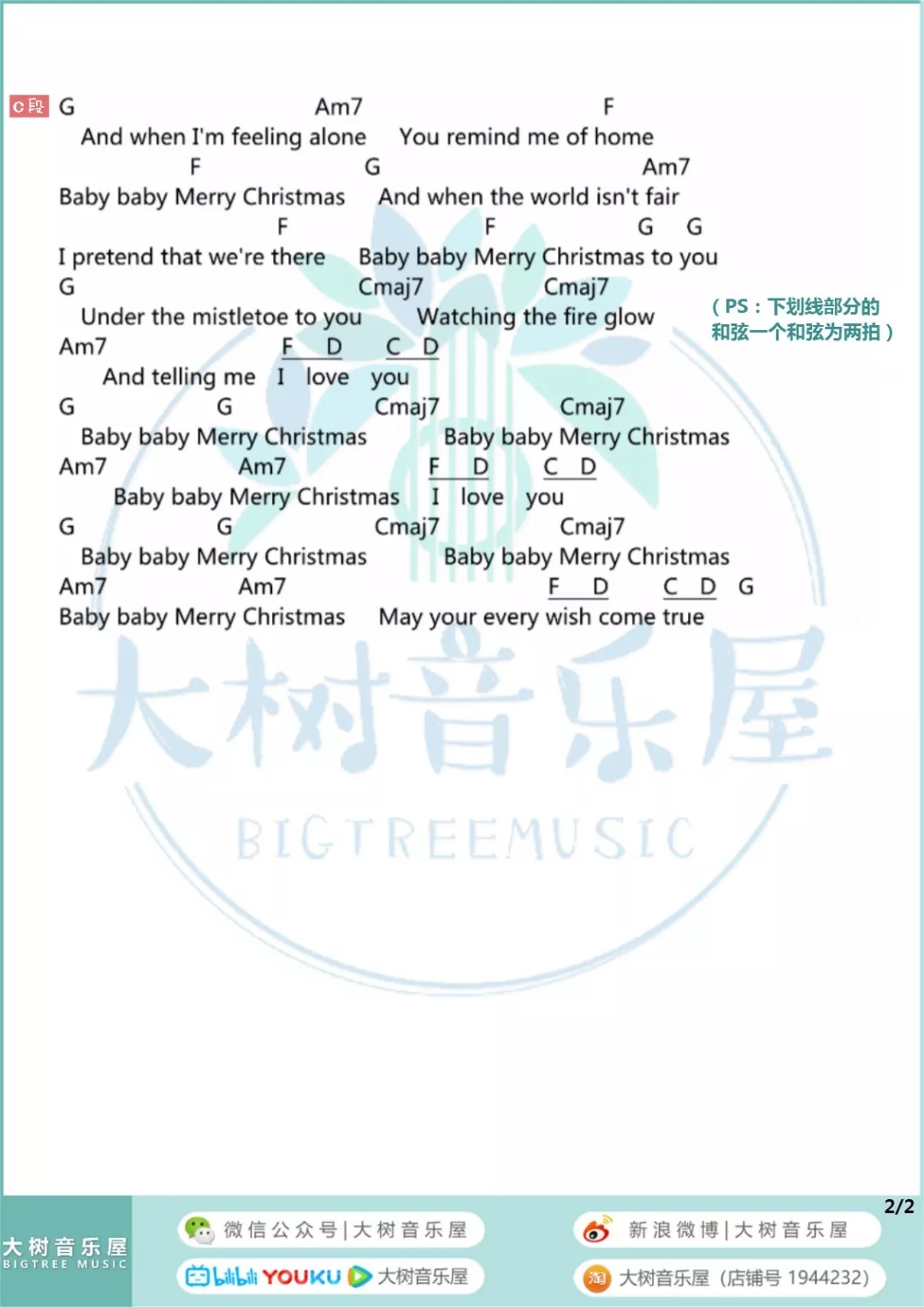 Christmas Tree Farm（大树音乐屋）吉他谱(图片谱,弹唱)_Taylor Swift(泰勒·史薇芙特;泰勒·斯威夫特)_2.webp.jpg