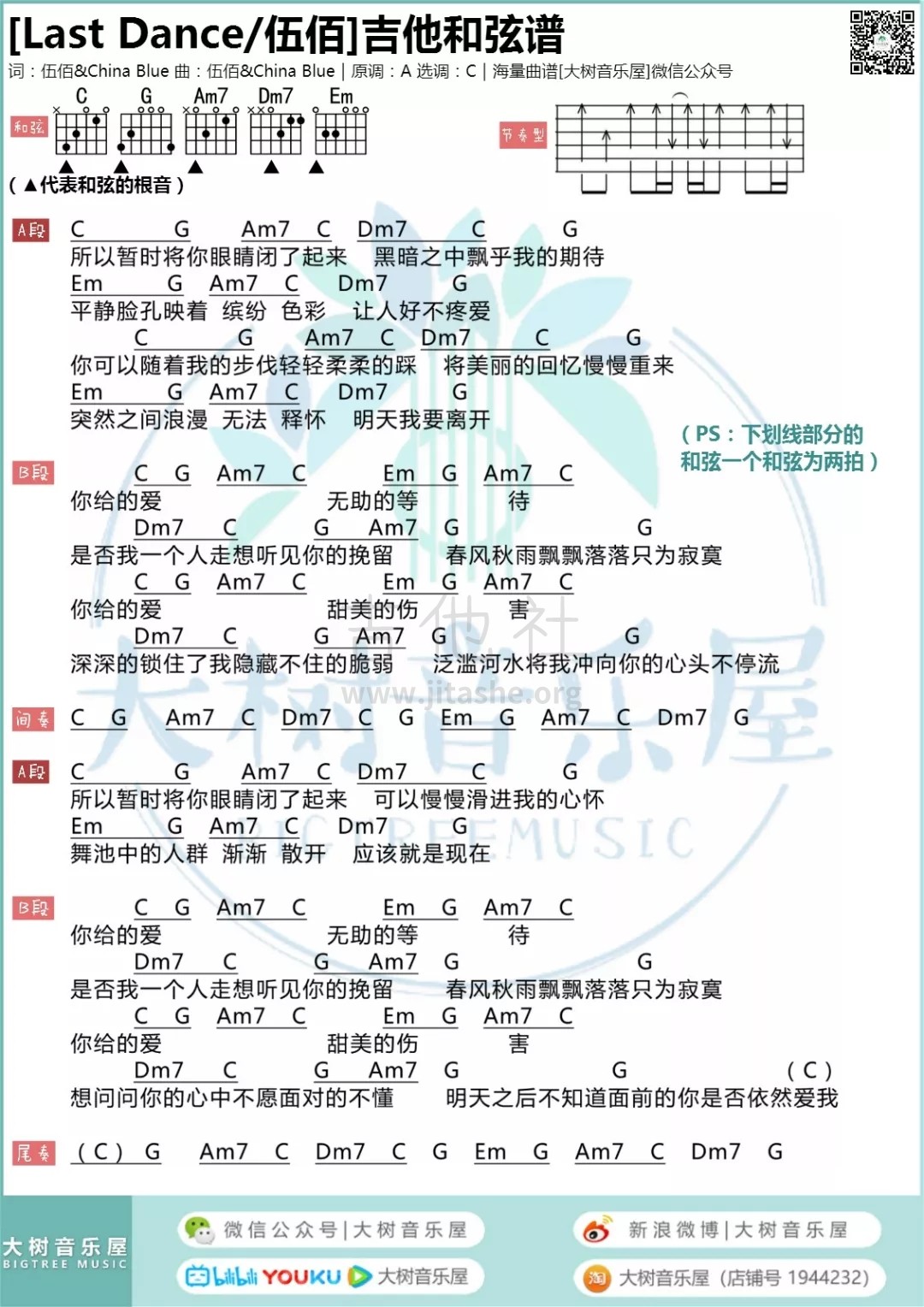 打印:Last Dance（大树音乐屋）吉他谱_伍佰&China Blue_640.webp.jpg