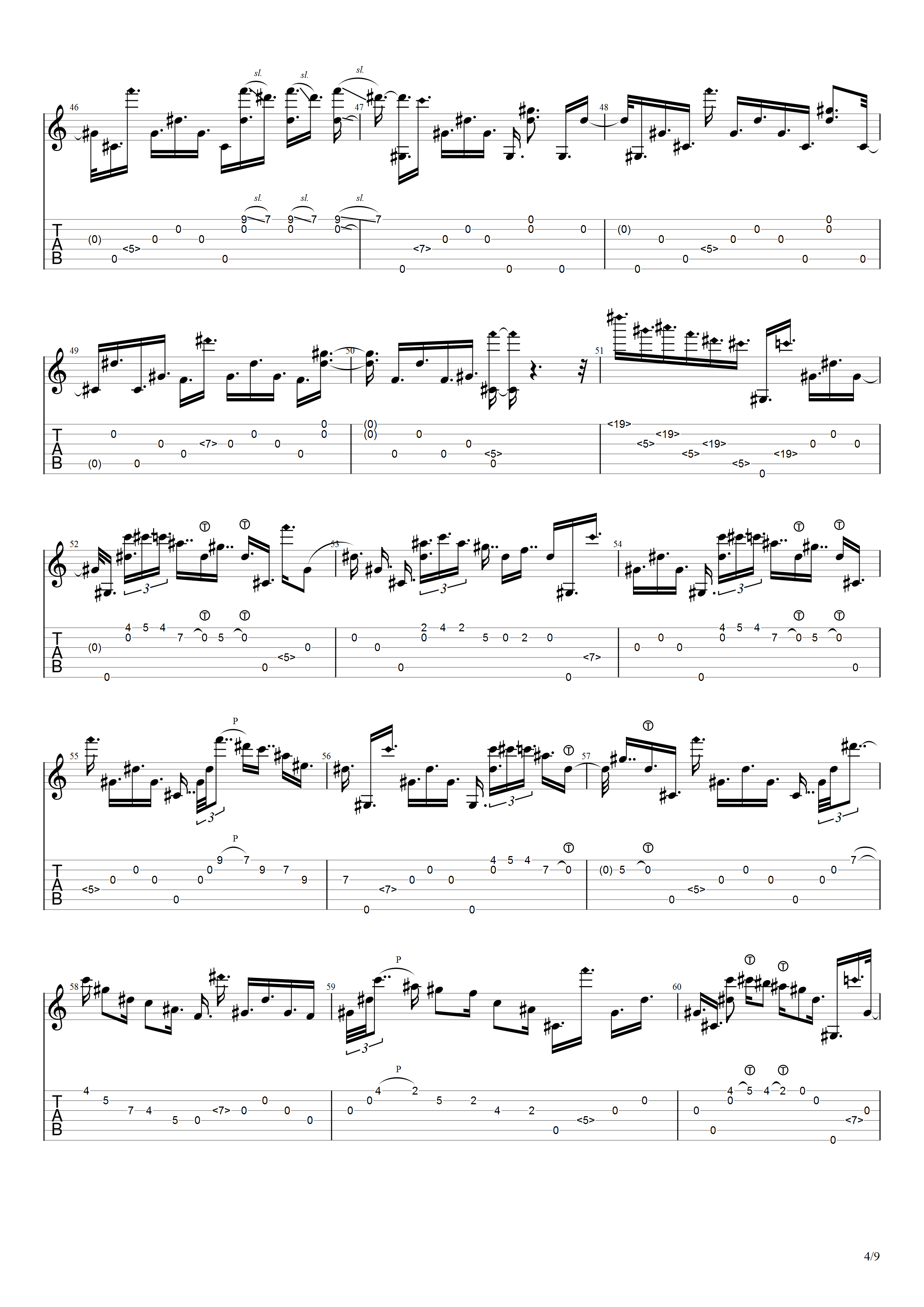 Bell's Harmonicl(gtp谱有问题)吉他谱(图片谱,指弹)_Alan Gogoll_钟鸣泛音（图片）#4.png
