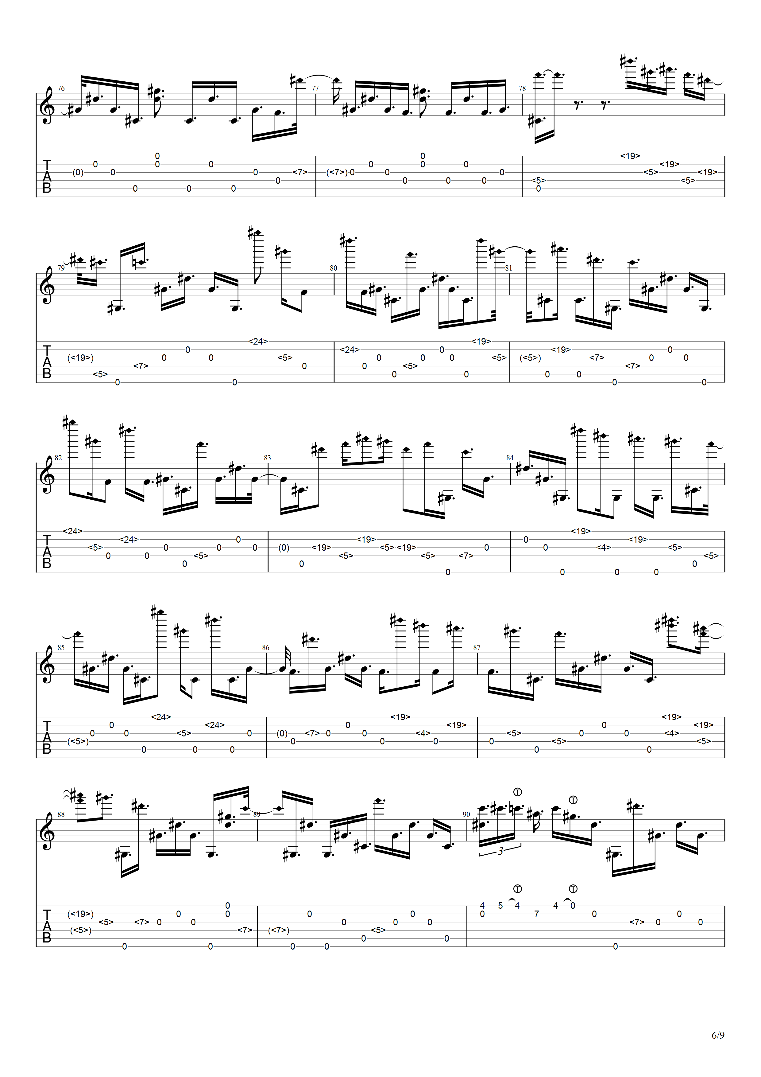 Bell's Harmonicl(gtp谱有问题)吉他谱(图片谱,指弹)_Alan Gogoll_钟鸣泛音（图片）#6.png