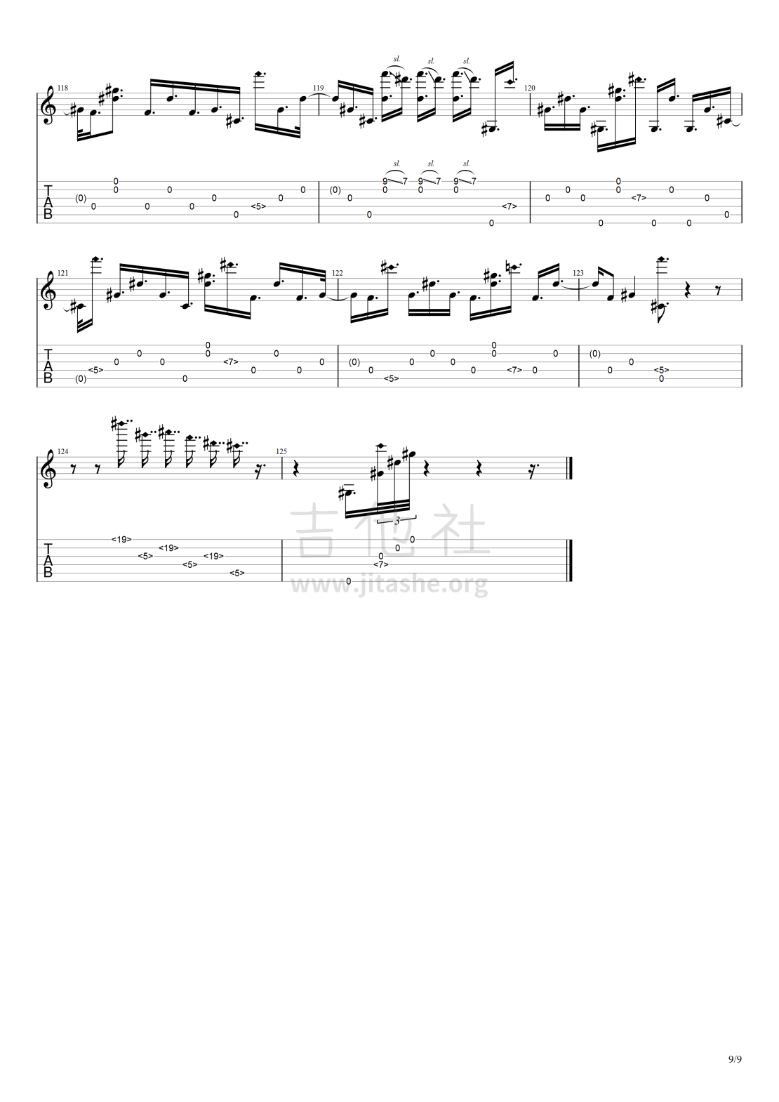 打印:Bell's Harmonicl(gtp谱有问题)吉他谱_Alan Gogoll_钟鸣泛音（图片）#9.png