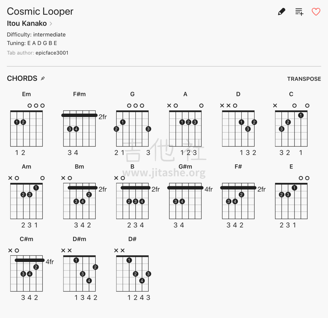 命运石之门 - 精英主题曲 Cosmic Looper吉他谱(图片谱,弹唱)_动漫游戏(ACG)_26CAECC3-527E-4FC4-A190-8437C9D1F530.jpeg