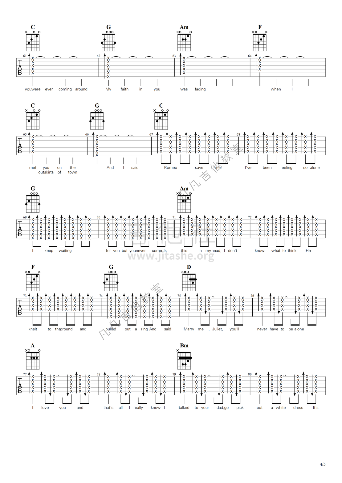 打印:Love Story吉他谱_Taylor Swift(泰勒·史薇芙特;泰勒·斯威夫特)_love story#4.png