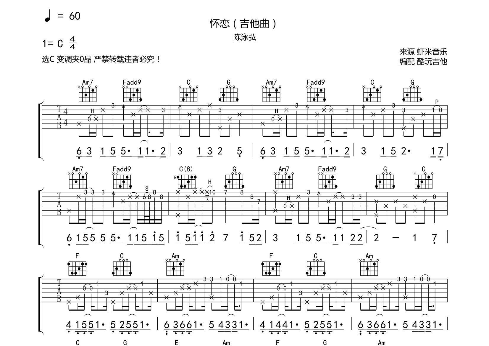 下潜吉他指弹图片