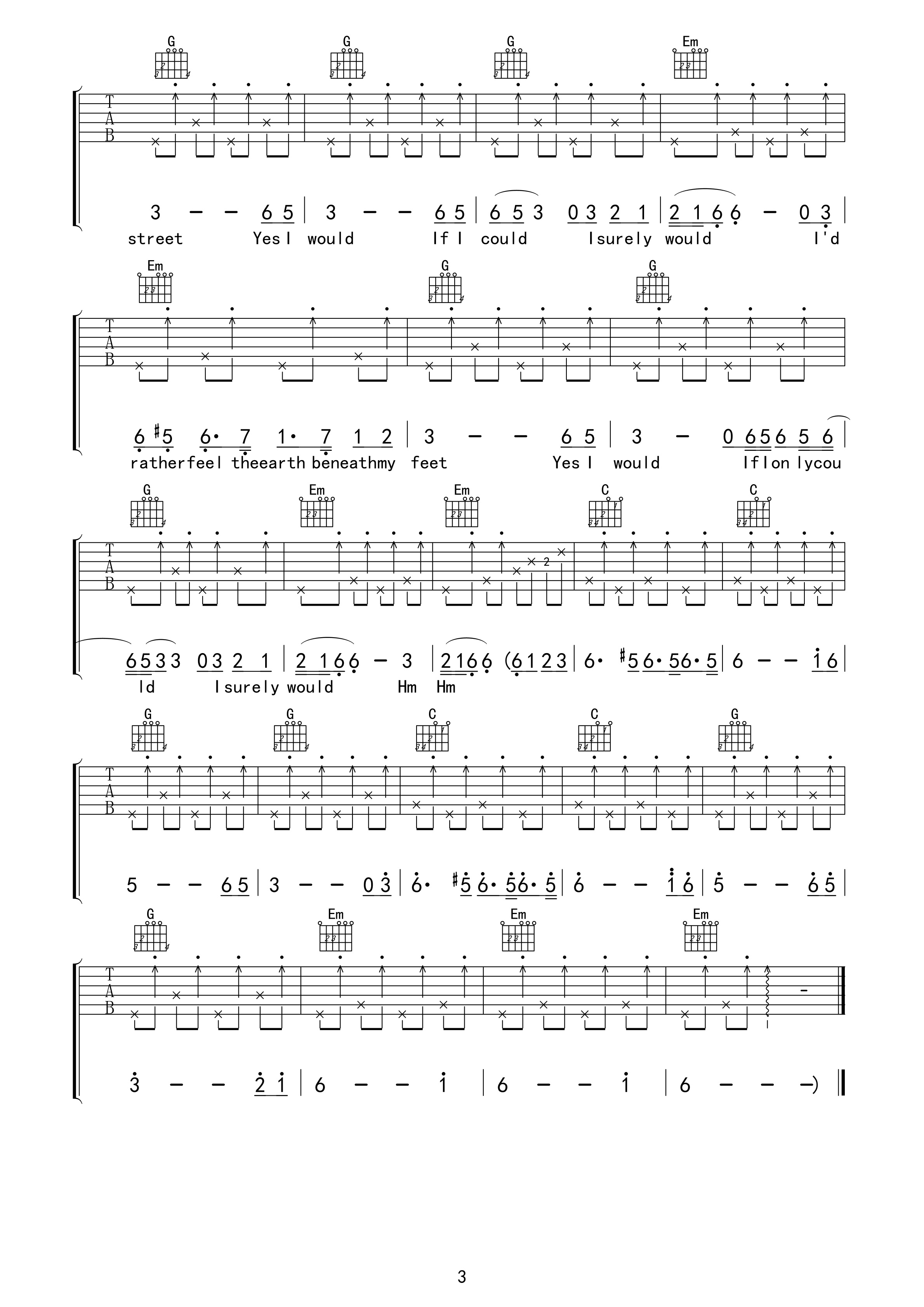El Condor Pasa （原版吉他谱） 【欧美金曲】吉他谱(图片谱,弹唱,原版,solo)_Paul Simon(保罗·西蒙)_El Condor Pasa03.jpg