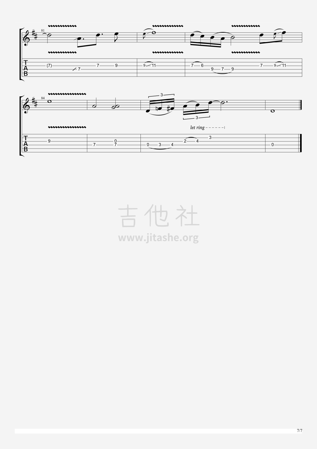 Going Home - Theme from The Local Hero - Wild Theme (Dire Straits)92现场版吉他谱(图片谱)_Kenny G(肯尼·基)_7.png