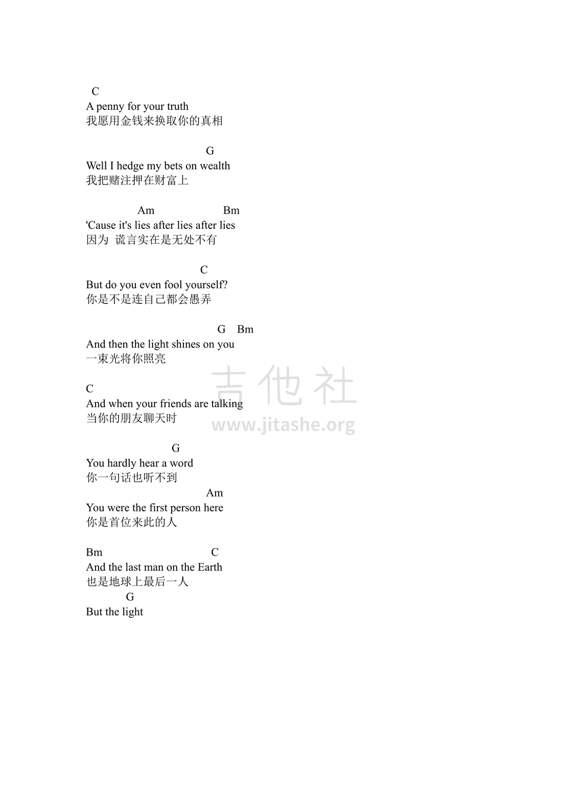 The Last Man on Earth吉他谱(图片谱,弹唱,吉他谱,简单版)_Wolf Alice_3.png