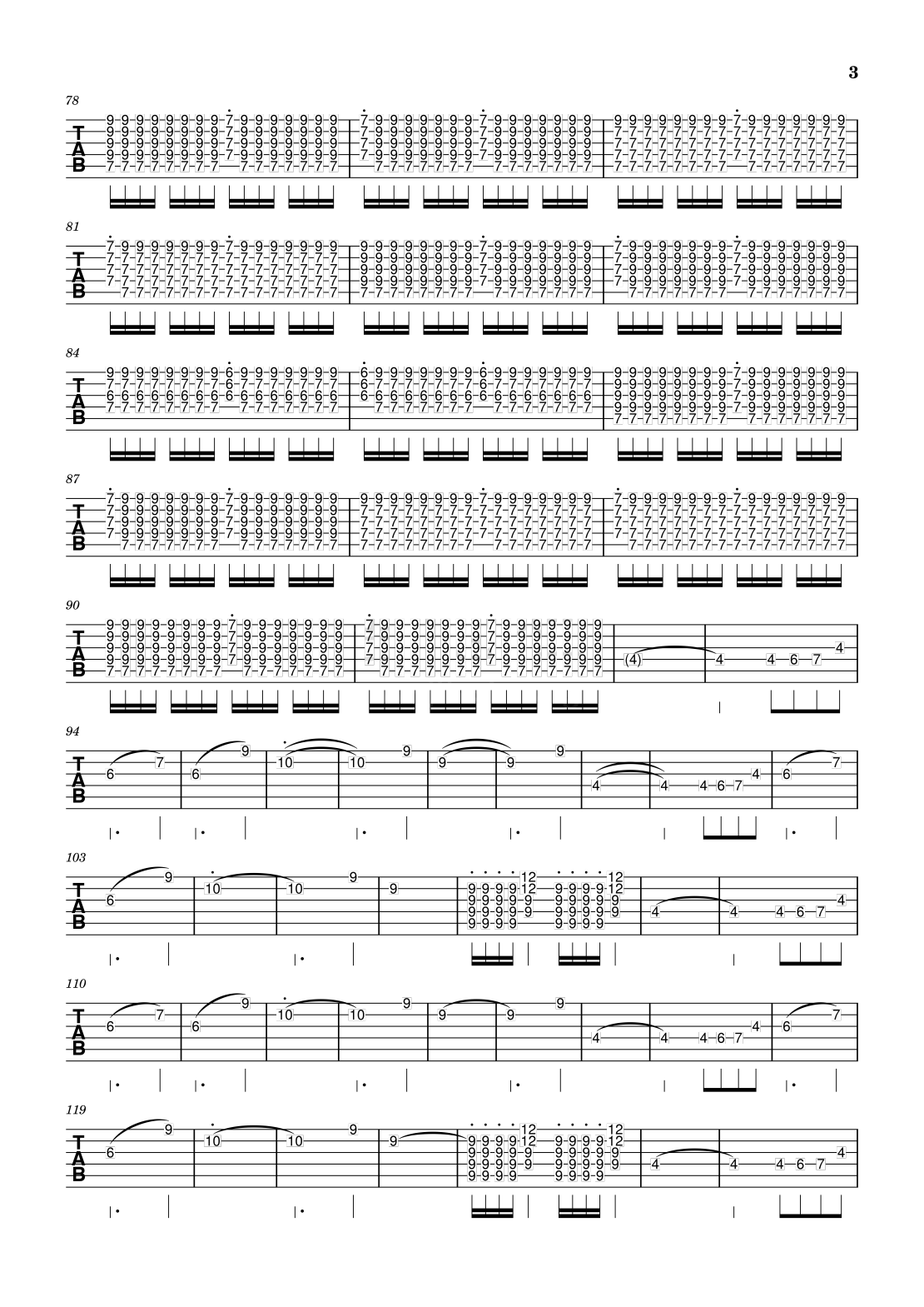 Группа крови（血液型）吉他谱(图片谱,电吉他)_Кино(KINO;维克多•崔; Виктора Цоя)_血液型2-3.png