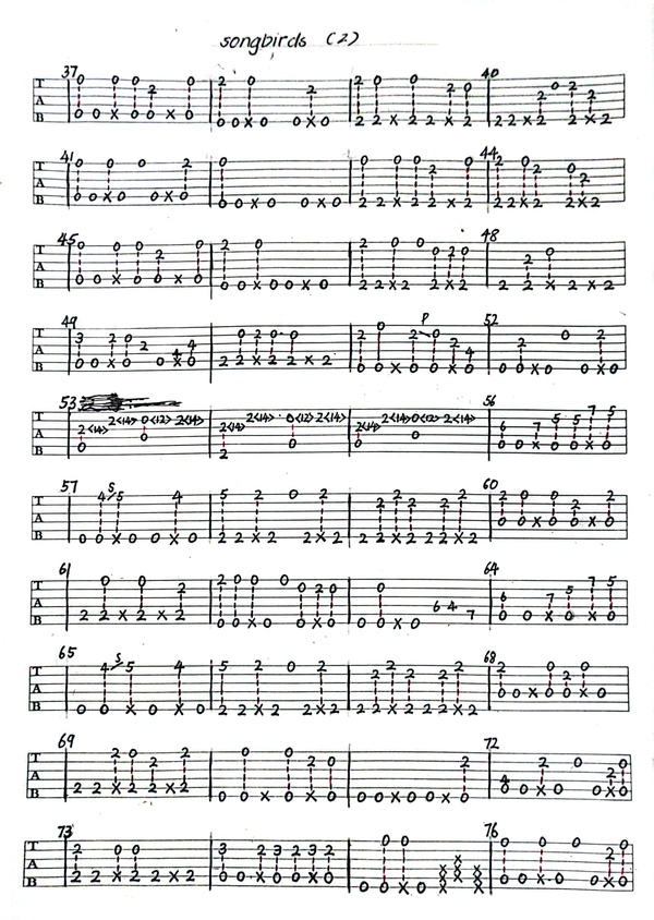 社中《songbirds》吉他谱优化版[image.jpg]