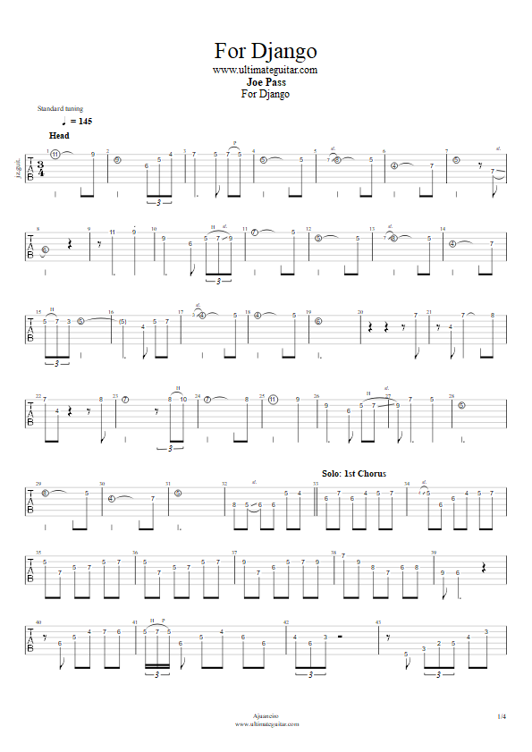 For Django吉他谱(图片谱)_Joe Pass(乔·帕斯)_for django#01.png