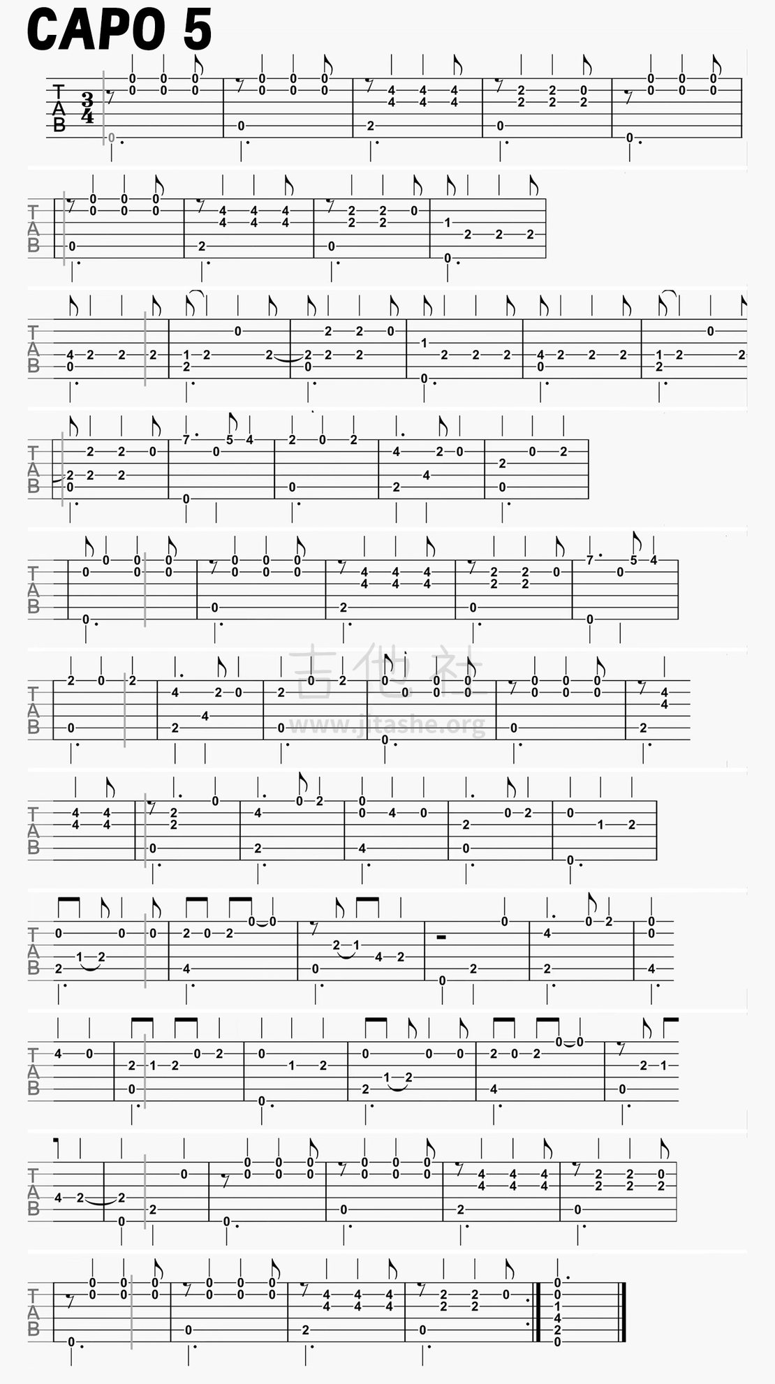 星露谷 - 春天主题曲(Spring)吉他谱(图片谱,指弹,独奏,solo)_动漫游戏(ACG)_spring.jpg