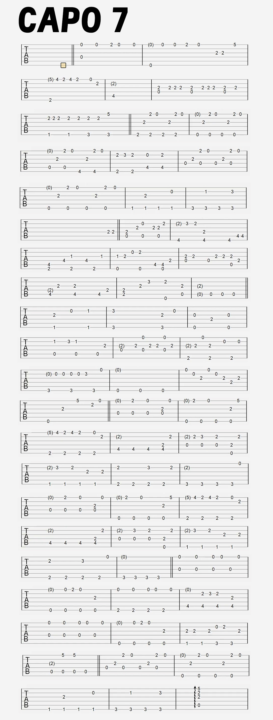 更衣人偶坠入爱河 - アオとキラメキ吉他谱(图片谱,指弹,独奏,solo)_动漫游戏(ACG)_アオとキラメキ.jpg