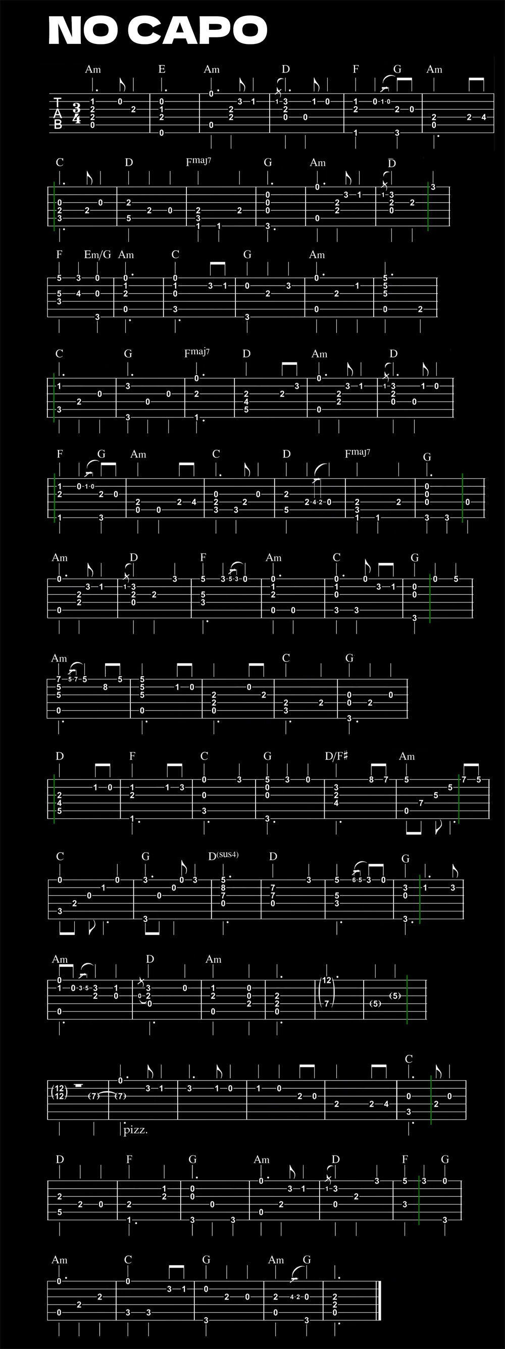 葬送的芙丽莲 - Time Flows Ever Onward吉他谱(图片谱,solo,指弹)_动漫游戏(ACG)_Time Flows Ever Onward.jpg