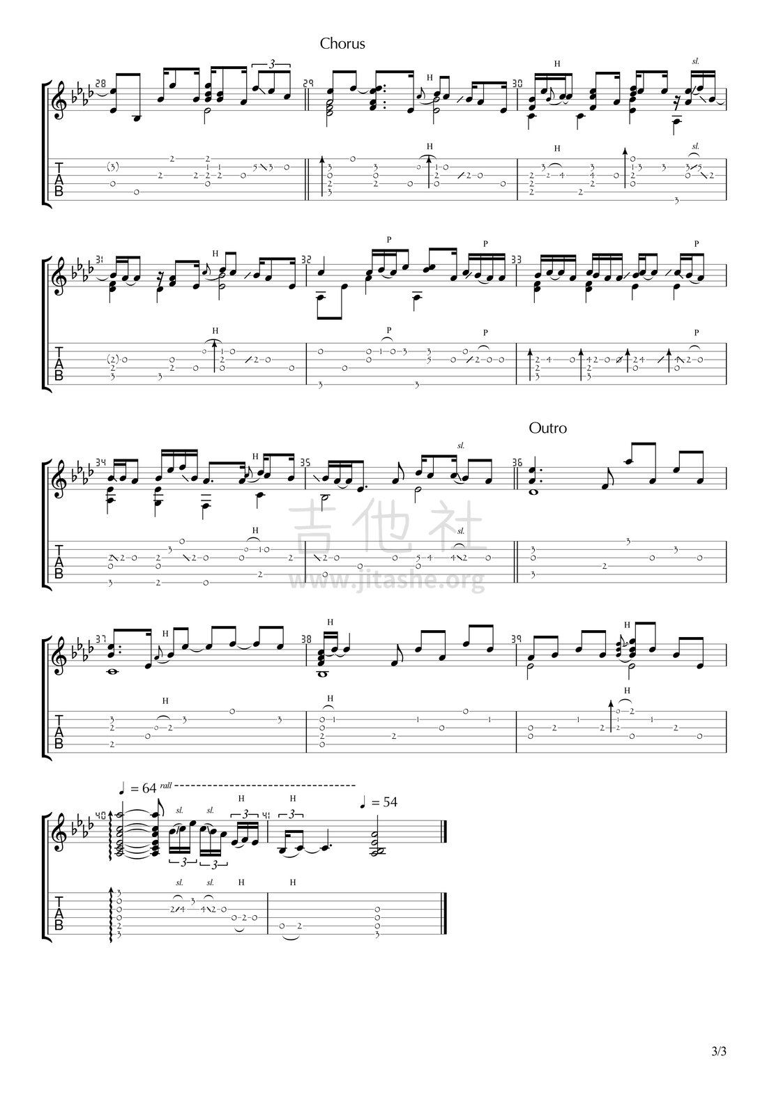 魔法の絨毯(Magic Carpet)吉他谱(图片谱,独奏,标准调弦,日语歌曲)_川崎鹰也(Takaya Kawasaki)_川崎鷹也 - 魔法の絨毯_03.png