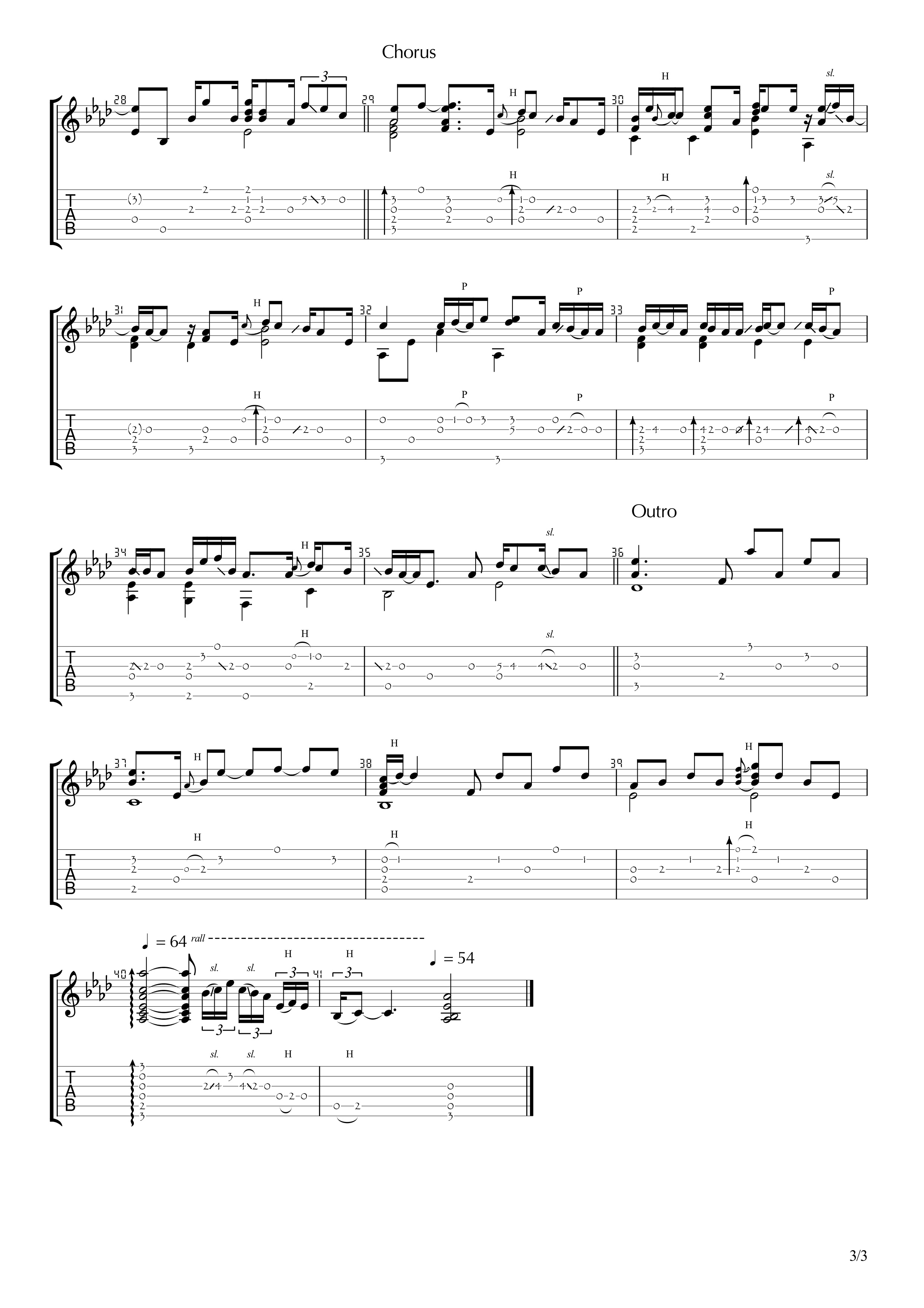 吉他谱编配吉他堂-3