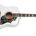 Gibson Acoustic Hummingbird White
