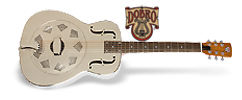Dobro Hound Dog M-14 Metalbody Round Neck