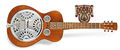 Dobro Hound Dog Deluxe Square Neck