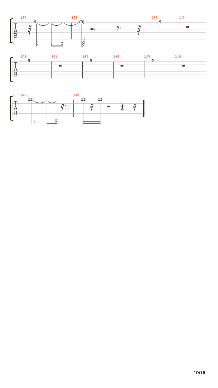 解决吉他谱