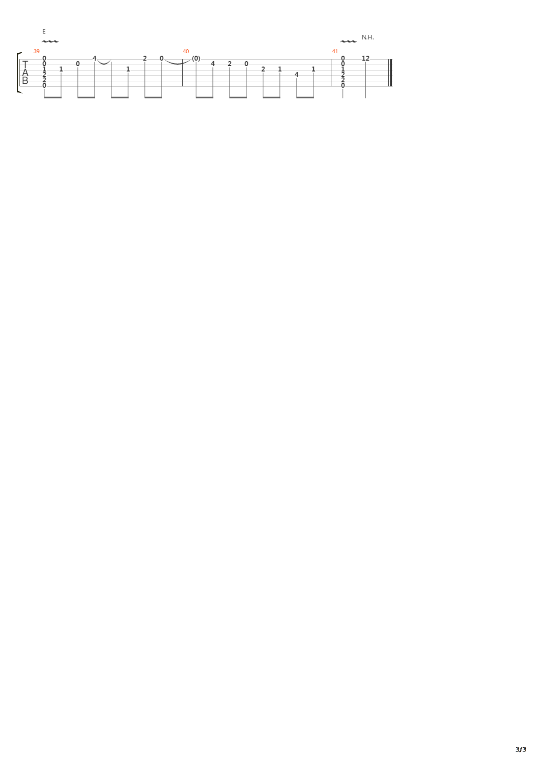 浪子归吉他谱