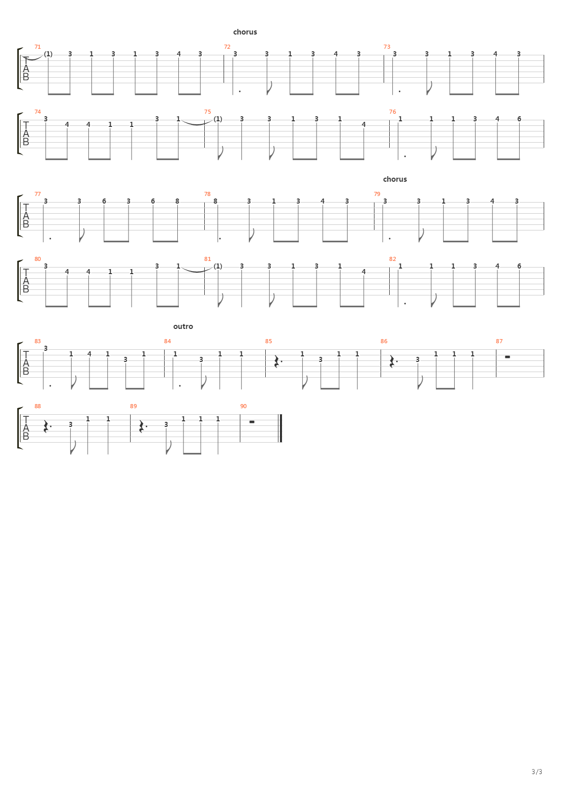 学生手册吉他谱