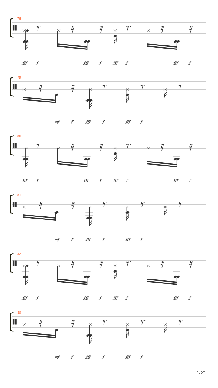 Lydia吉他谱