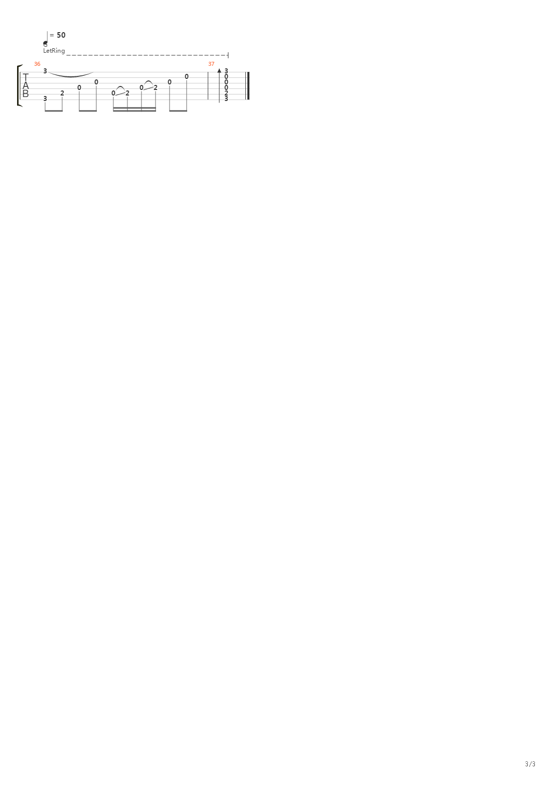 嘀答吉他谱