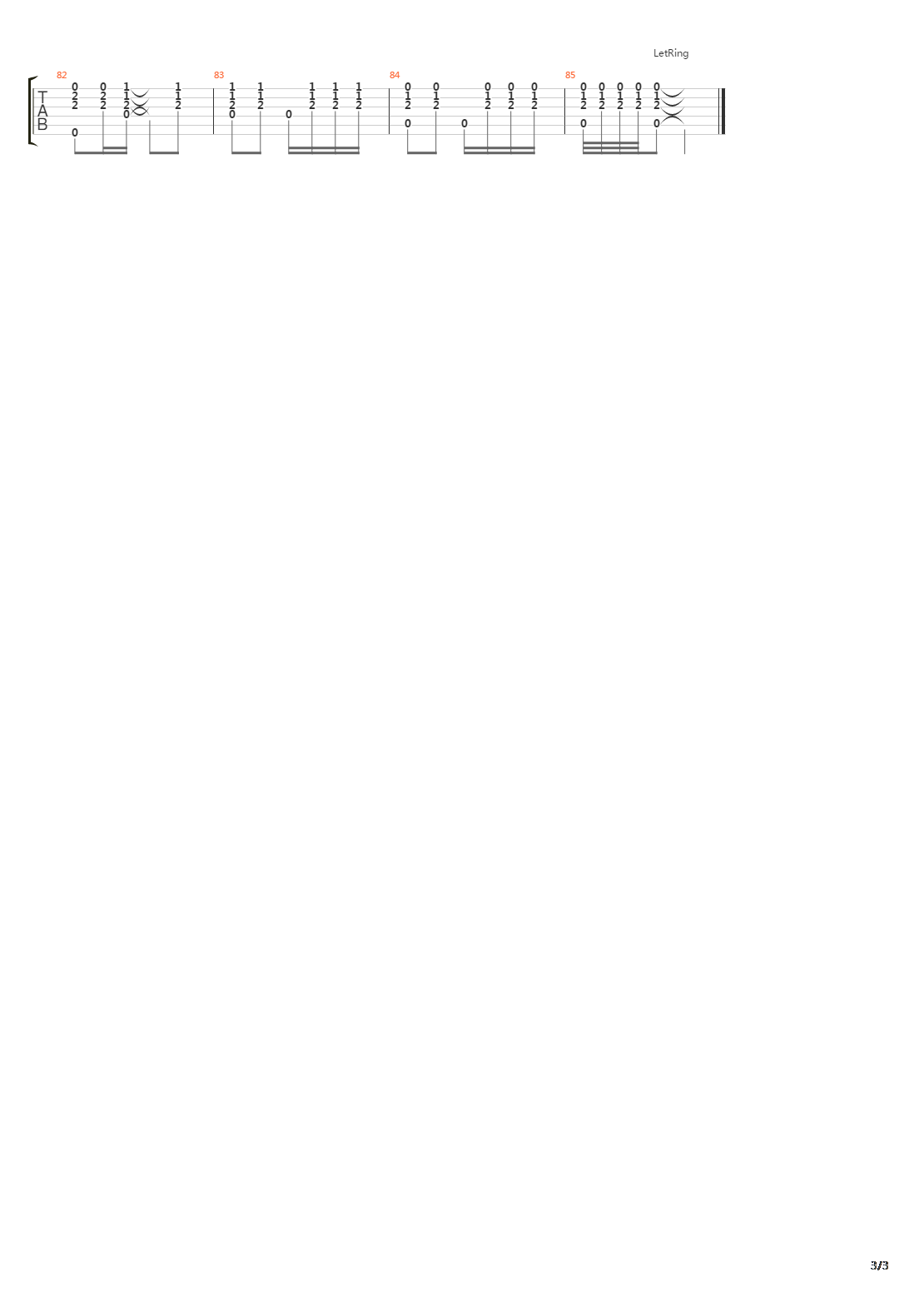 音乐虫子吉他谱