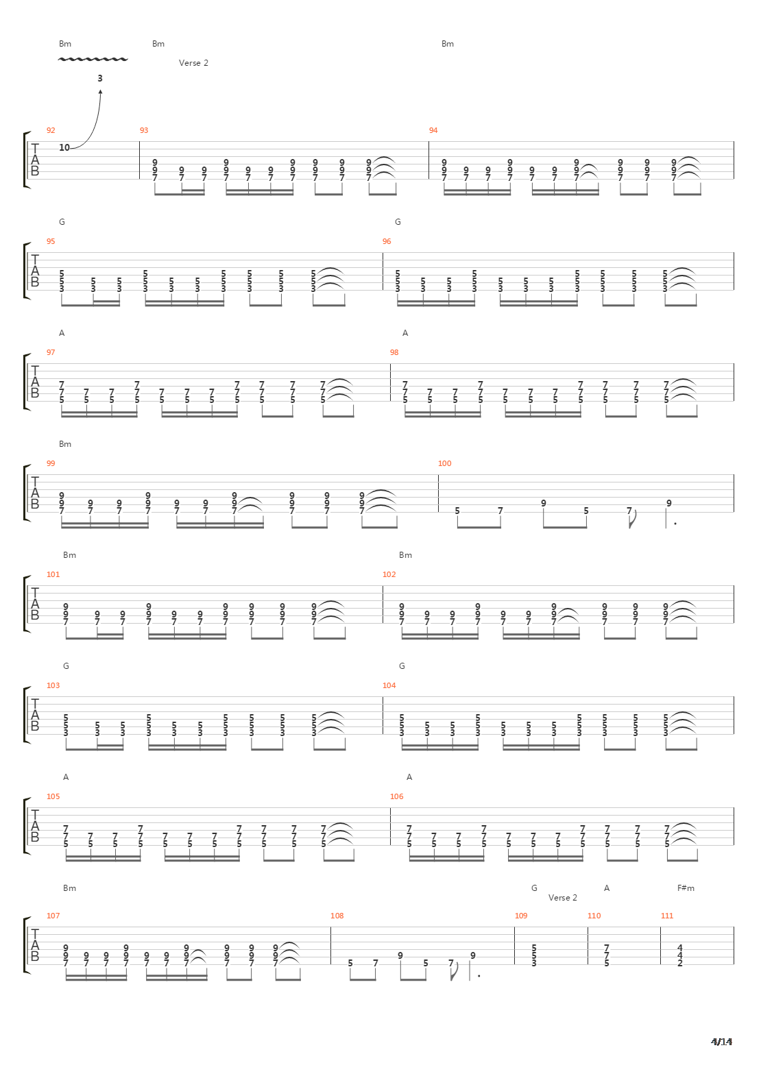 beyond开场曲（我是愤怒＋罪＋困兽斗）吉他谱