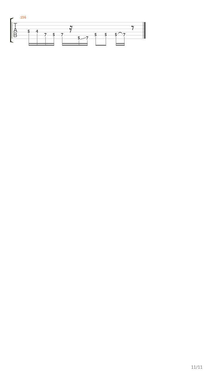 雾吉他谱