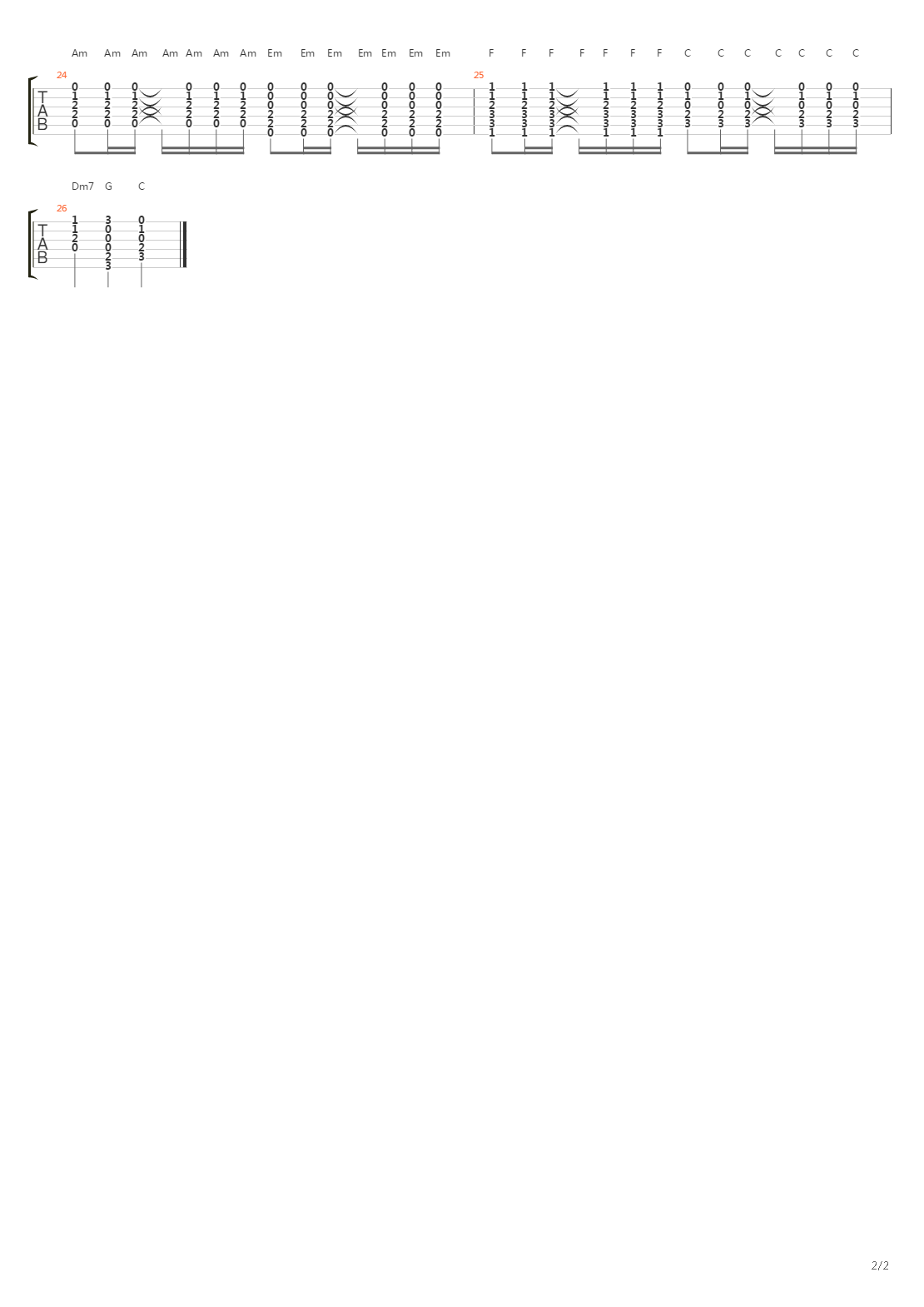 不让我的眼泪陪我过夜吉他谱
