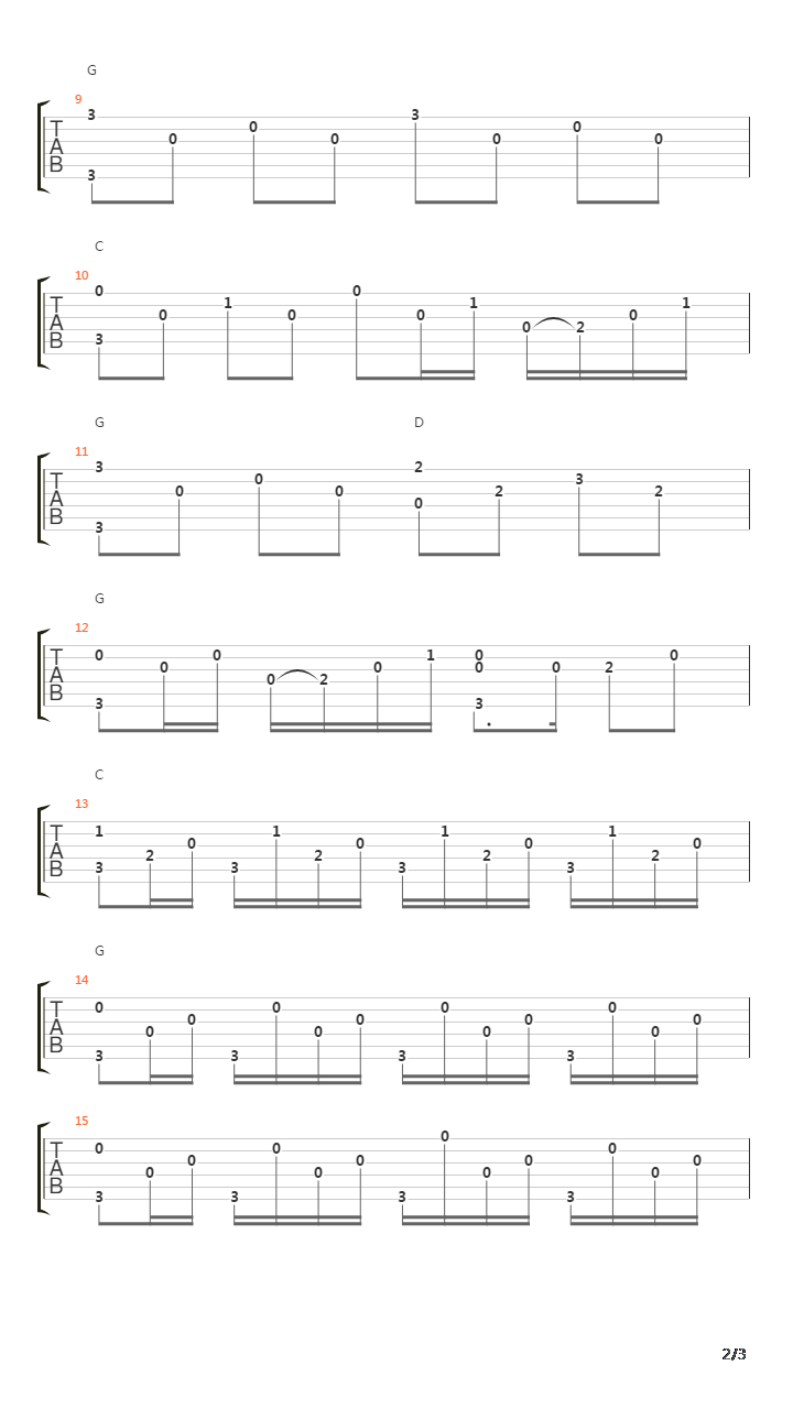 离家的路吉他谱