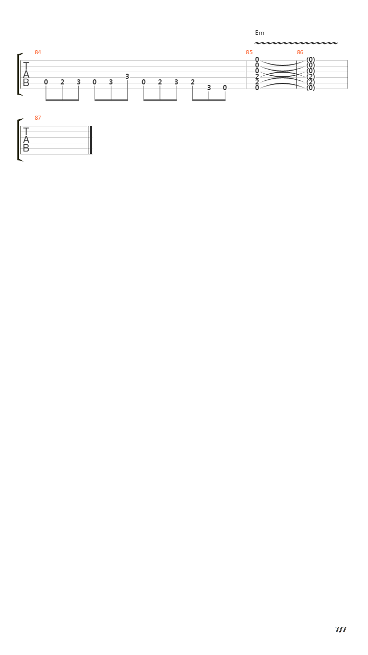 边走边爱吉他谱