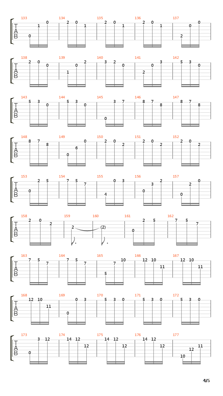 卡尔卡西练习曲 - 04吉他谱